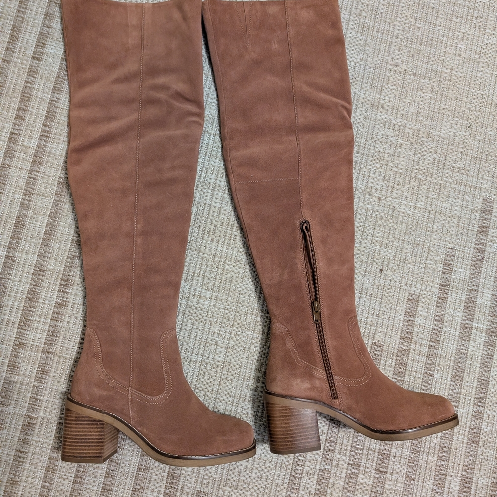 Seychelles Tan Over the Knee Boots